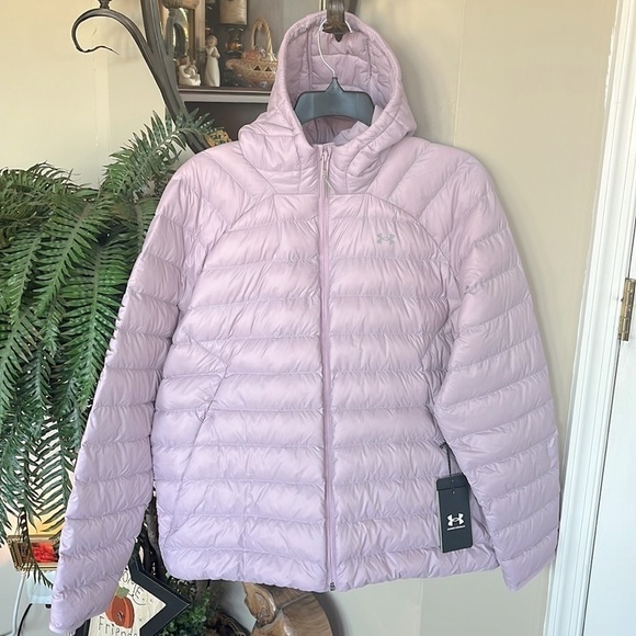 Brand New Under Armour Storm Feather Down 2.0 Zippered Hooded Puffer Jacket - Picture 12 of 12